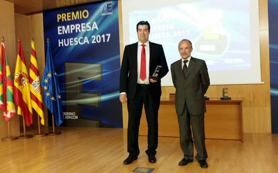 La Fundación del Hidrógeno, mención especial a la Innovación en los Premios Empresa Huesca 2017