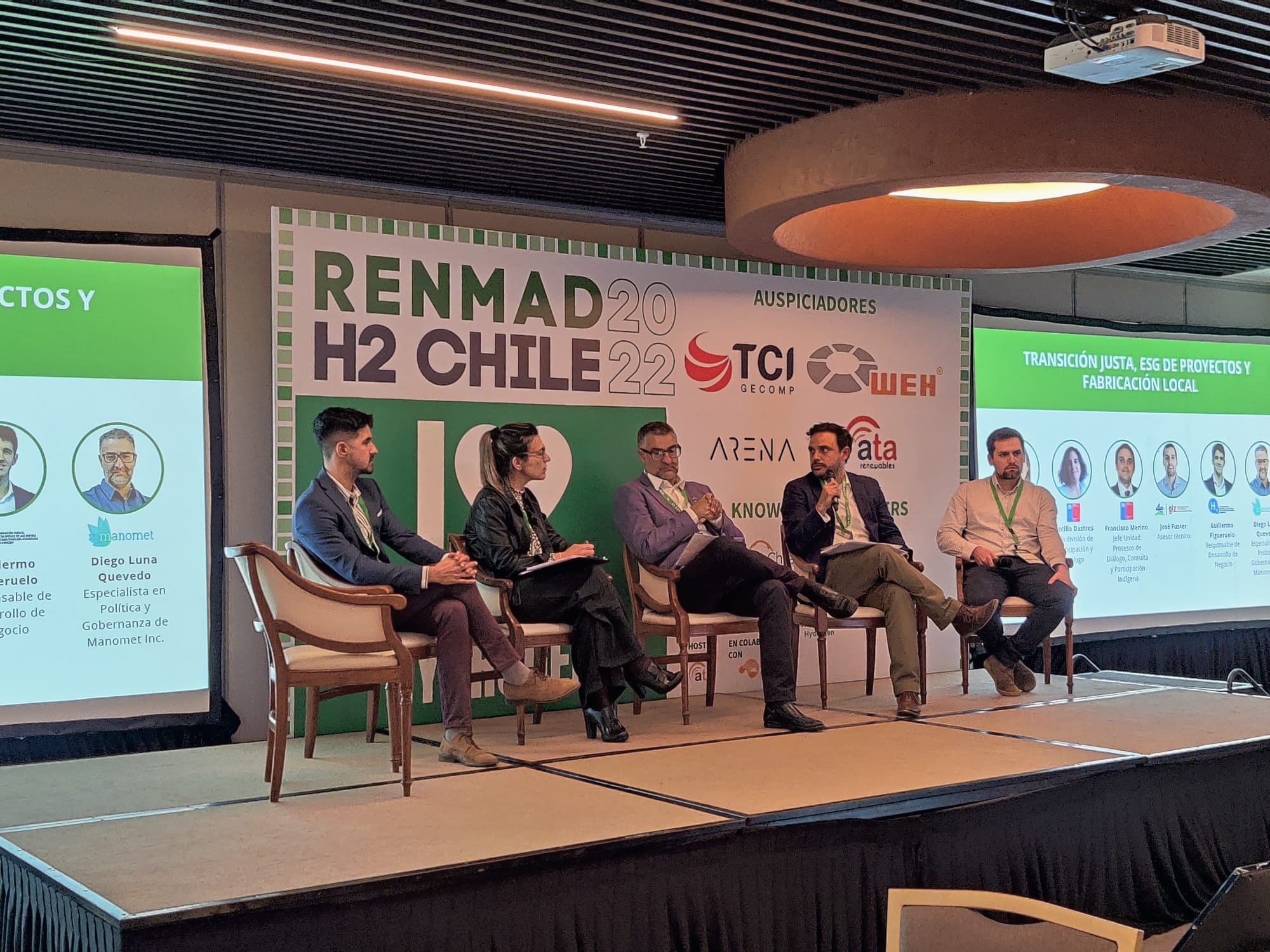 We highlight our hydrogen projects in RENMAD H2 Chile 2022