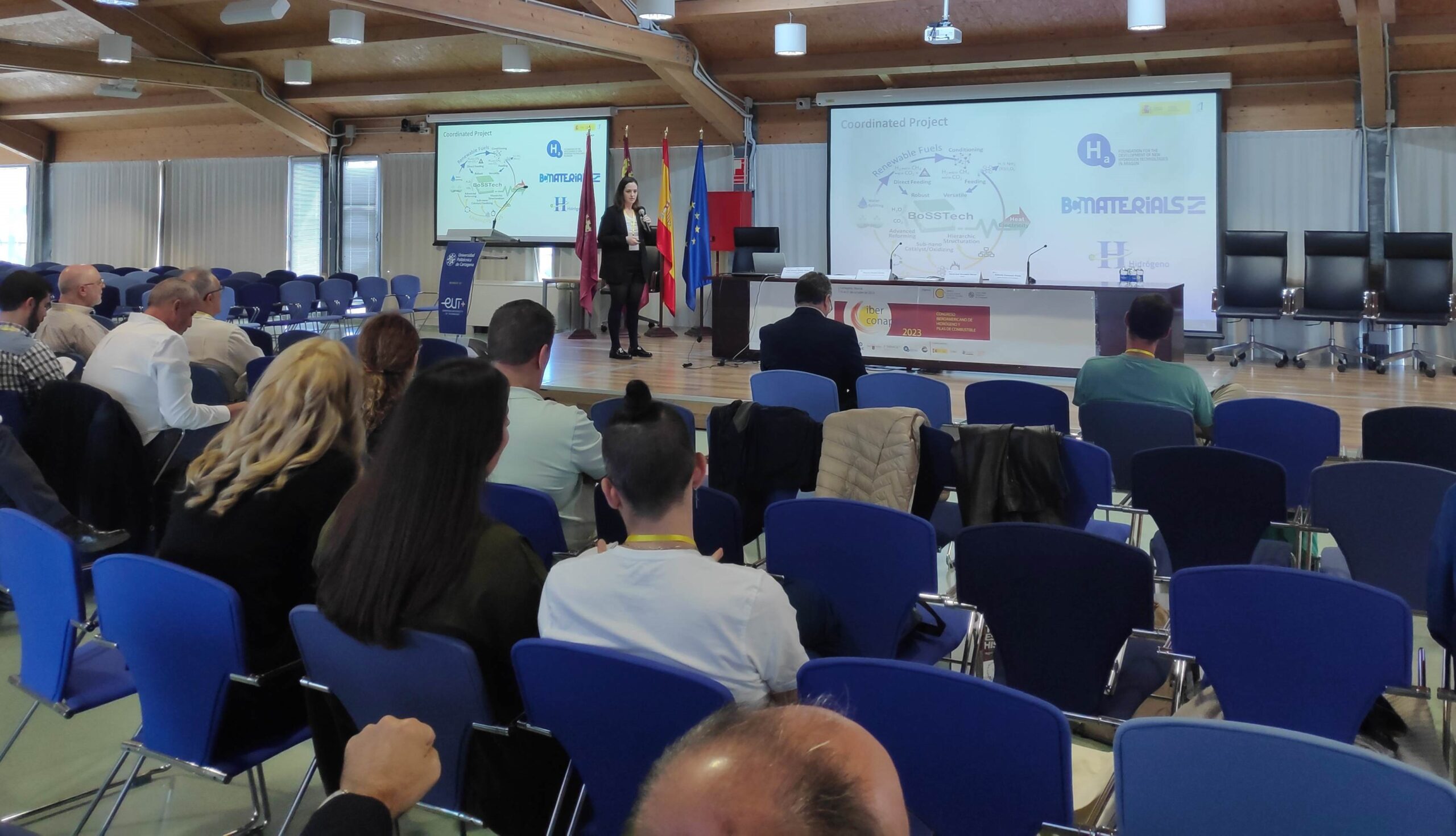 Our R+D projects at the Iberoamerican Hydrogen and Fuel Cell Congress